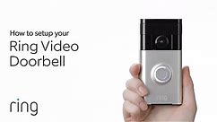 How to Set Up Your Ring Video Doorbell | Ring