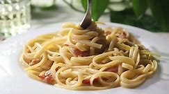 Pasta Carbonara kochen wie ein Italiener: In nur 20 Minuten