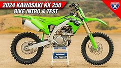 "The Chassis is Where This Shines!" - 2024 Kawasaki KX 250 Bike Intro | Racer X Films