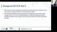 Understanding the Final Rule for 42 CFR Part 2 and Next Steps