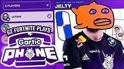 G2 Fortnite pros play Gartic Phone ft. Letshe, Jelty, MackWood, Jahq and Smqcked