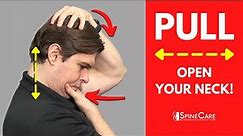 How to Pull Open Your Neck for Instant Pain Relief