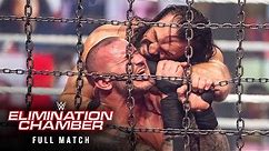 FULL MATCH — WWE Title Elimination Chamber Match: WWE Elimination Chamber 2021