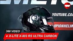 X-Lite X-803 RS Ultra Carbon Stoner Superhero Nuance Full-Face Helmet - ChampionHelmets.com