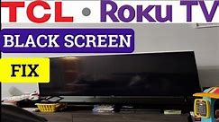 How To Fix TCL Roku TV Black Screen || Flickering Black Screen