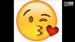 emoji kiss love