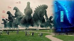 How Big Is Godzilla in King of the Monsters? Godzilla Size Comparisons