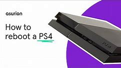 How to reboot a PS4 | Asurion