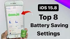 iOS 15.8: Top Best Battery Saving Tips for iPhone 6s & 7
