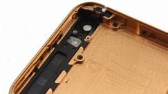 Hytparts.com-OEM Back Housing Battery Door Cover Plate for iPhone 5 Rose Gold