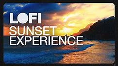 Journey at Sunset with Lofi Music Experience 🌄