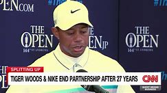 Tiger Woods splits with longtime sponsor Nike after 27 years