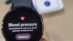 Samsung Galaxy Watch4 Blood Pressure Monitoring