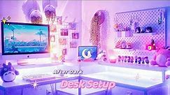 My dream desk setup ✨ikea, amazon, pinterest, stationery organization, desk makeover