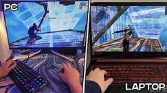 PC vs Laptop…