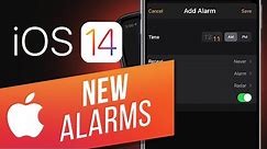 iOS 14: How to Use the New iPhone Alarms | How to Use the Alarm Clock on Your iPhone