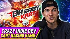 New Indie Kart Racing Game FIRST Look (Oh Baby Kart)