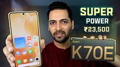 [Exclusive] Redmi K70E 5G Unboxing & First Look - Most Powerful Phone Under ₹25,000 🔥