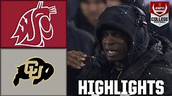 Washington State Cougars vs. Colorado Buffaloes | Full Game Highlights