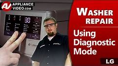 Diagnostic Mode, Error Codes & Troubleshooting on a LG Washer by a Factory Technician