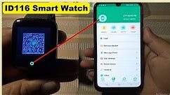 ID 116 Plus Smart Watch | ID 116 Plus Smart Watch Time Setting | Smart Watch Connect to Mobile - Fix