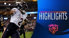 Bears win over Commanders | Cinematic Recap | Chicago Bears