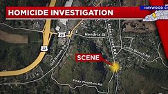 Officers investigating following homicide in Waynesville
