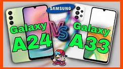 SAMSUNG GALAXY A24 VS GALAXY A33 cual es mejor?