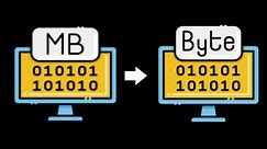 2 Ways to Convert MegaBytes to Bytes (MB to B) and What the Difference Is!