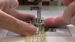 Guide to Sewing Machine Feet - 1/4 inch seam feet