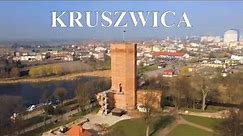 Kruszwica z Drona, Mysia Wieża w Kruszwicy z drona, Jezioro Gopło