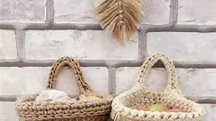 How crochet plant hangers Easy DIY patern Garden decor ideas