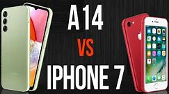 A14 vs iPhone 7 (Comparativo & Preços)