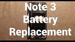 Galaxy Note 3 Battery Replacement How To Change