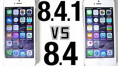 iOS 8.4.1 VS iOS 8.4 - Performance & WiFi Speed Test Comparison