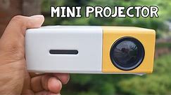 Cheap Pocket Projector for Fun - Mini LED Projector Review & Demo (YG-300)