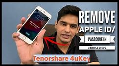 Remove Apple ID/ Unlock any iPhone / Turn off Find My iPhone with 4uKey software without iTunes.