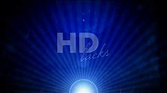 Blue Grunge Rays - HD Background Loop