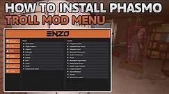 [Phasmophobia] HOW TO INSTALL PROJECT ENZO MOD MENU | Troll Options, ESP, Ghost Info & MORE!