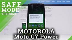 How to Enter Safe Mode in MOTOROLA Moto G7 Power – Disable Third-party Apps