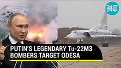 Putin's Tu-22M3 'Backfire' bombers strike Odesa; City near NATO member Romania & Transnistria