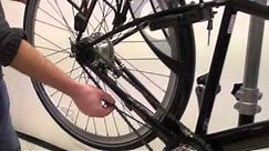 How to fit Shimano Nexus 7 Nexus 8 hub & Inter-M Roller Brake rear wheel Dutch Bike