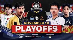 [BAHASA INDONESIA] ONE Esports MPL Invitational 2023 | Hari 4 | Playoffs