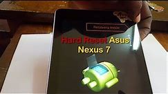 How to Hard Reset the Nexus 7