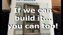 Sauder 5 Shelf Bookcase Model 419200 Unboxing And Assembly Time Lapse