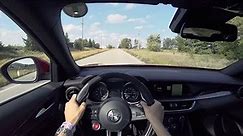 2018 Alfa Romeo Stelvio Quadrifoglio - POV Test Drive (Binaural Audio)