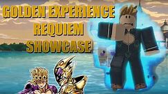 GOLD EXPERIENCE REQUIEM IN-DEPTH SHOWCASE! TIPS AND TRICKS AND HOW TO GET! (YOUR BIZARRE ADVENTURE)