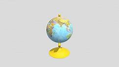 3D Globe- World Globe - Download Free 3D model by USmodels