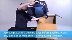How to Pack Hanging Clothes | Better Moving Tips