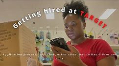 WHAT IT'S LIKE WORKING AT TARGET | Applying, interview, orientation, Day to Day & Pros and cons